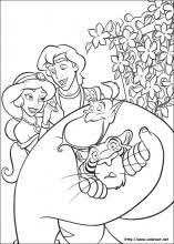 Dibujos Para Colorear Aladdin