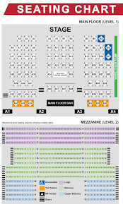 Seating Chart Admiral Theatre