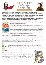 9 Reasons To Study Art Art Classroom Intro To Art Art Education