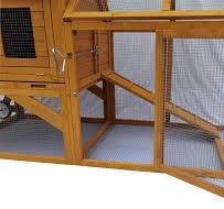 Amazon.com: PENN-PLAX Gallinero móvil de madera de 86 ...