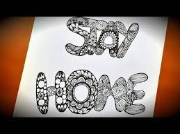 zentangle pattern drawing stayhome mandala رسم ماندالا خليك بالبيت youtube zen doodle art drawings zentangle