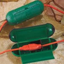 Extension Cord Safety Seal Green 2 Pack H Ext 302 The Home Depot Christmas Light Installation Outdoor Christmas Lights Outdoor Christmas Decorations
