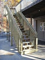 In this article, i describe my practices for building a set of stairs with cut stringers. How To Build Tall Outdoor Stairs For A High 2nd Story Deck Or Balcony