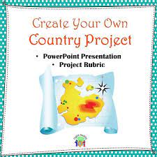 Create Your Own Country Activity Fun Classroom Activities Teaching Formative Assessment Tools