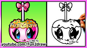 Learn how to draw and colour cartoons with these popular drawing video playlists and in other fun2draw art videos, then create your own drawings! Cartoon Fruit Drawings How To Draw Easy Kawaii Food Fun2draw Cute Food 1920x1080 Wallpaper Teahub Io