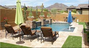 I Love This Pool Backyard Arizona Arizona Backyard Arizona Backyard Landscaping