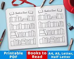 If you are looking for inspiration for your next doodle prayer journal page or to doodle journal bible take a look at these gorgeous ideas. Bullet Journal Reading Tracker Printable Books To Read Etsy