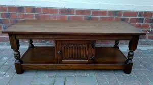 There are a few worn areas as can be seen in photos. Solid Oak Old Charm Coffee Table Dudley Wolverhampton