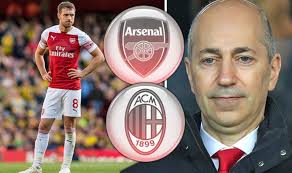 Henrikh mkhitaryan and aaron ac milan starting xi: Aaron Ramsey Ivan Gazidis Plans Ac Milan Transfer For Arsenal Gift Football Sport Express Co Uk