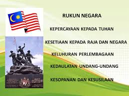 The rukunegara or sometimes rukun negara (malay for national principles ) is the malaysian declaration of national philosophy instituted by royal proclamation on merdeka day, 1970, in reaction to a serious race riot known as the may 13 incident… Ktemoc Konsiders Pembukaan Perlembagaan Preamble To Constitution