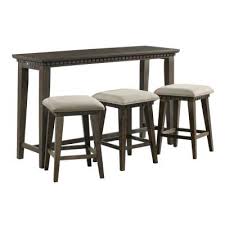 Breakfast bar leg table/work/kitchen ø60mm 710 820 1100mm adjustable all colours. Bar Table Set Kitchen Dining Room Furniture Furniture The Home Depot