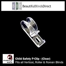 A roller blind unit is made up of an aluminium or steel shaft and, rolled around it, a fabric blind. X Clear Child Safety P Clips For Vertical And Roller Blinds By Beautiful Blinds Direct Buy Online In Isle Of Man At Isleofman Desertcart Com Productid 43170245