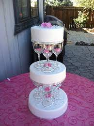 Wine Glasses Bolo De Casamento Bolo De Casamento Diferente Bolos Decorados De Casamento