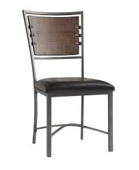 Homelegance Pisa Side Chair Brown Farmhouse Dining Chairs Pine Dining Chairs Industrial Style Dining Chairs