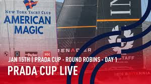 The 2021 prada challenger's trophy is a sailing competition held to determine the challenger in the 2021 america's cup. Prada Cup Day 1 Full Race Replay Prada Cup Round Robins Youtube