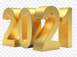 Public holidays for papua new guinea for 2021, according to the national gazette. 2021 Golden Bold Letters High Quality Isolated On Transparent Background Png Similar Png