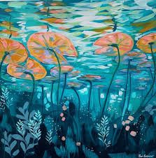 Abstract expressionist style artworks and prints are available to purchase through her website. Art By Clair Bremner Artwork Archive