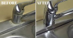 Is Your Sink Or Faucet Covered In Hard Water Stains Here S How To Clean Them Cleaning Sink Faucet Cleaning Faucets Hard Water Stains