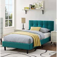 Maybe you would like to learn more about one of these? Copper Grove Silistra Twin Size Teal Fabric Platform Bed With Tufted Headboard On Sale Overstock 27166360