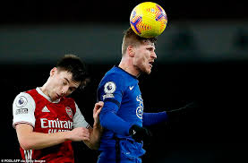 Chelsea began the second period with five fresh outfielders: Arsenal 3 1 Chelsea Gunners Win First Domestic Game Since November 1 With Vital Win Against Rivals Daily Mail Online