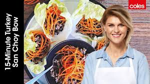 For the meatballs, place the breadcrumbs and the milk into a small bowl. Turkey San Choy Bow Recipe Coles