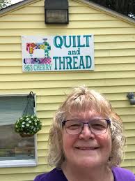 Henrietta's Eye and Chicken Wire Fabric in Sewing Project