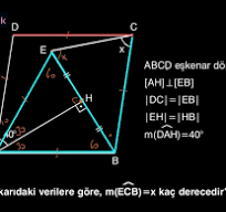 ÖZEL DÖRTGENLER | EŞKENAR DÖRTGEN | GEOMETRİ | METİN HOCAM