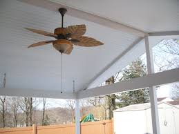 A ceiling fan's primary purpose is to circulate air in a room. A Porch Roof Design To Keep The Elements Out But Let The Sunlight In Greg Felix Construction