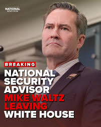 BREAKING: National Security Adviser Mike Waltz and his deputy will be  leaving their White House posts, according to multiple sources.  https://thenationaldesk.com/news/americas-news-now/trump-admin-national-security-advisors-mike-waltz-alex-wong-leaving  ...