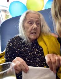 Centenarian Edna Ball, Blackburn, celebrates milestone birthday