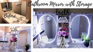 Enjoy fast delivery, best quality and cheap price. Diy Storage Ideas On Mirror Renter Friendly Home Decor Storage Ideas 2019 Youtube