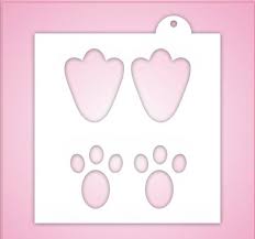 Maybe you would like to learn more about one of these? Bunny Footprints Stencil Cheap Cookie Cutters