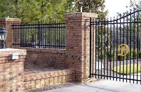 Whether you're installing a fence for your home or looking to cover acres of land, the price per foot is lower than their wood or vinyl counterparts. Fence Factory We Offer A Wide Range Of Gates And Access Controls For Your Safety We Have A Unique Radiused Top Making It Beautiful Security Gates Gate Fence