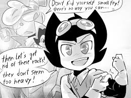 Bendy And Boris The Quest For The Ink Machine Comic Bendy And Boris The Quest For The Ink Machine Bendy And The Ink Machine Ink Art Reference Poses