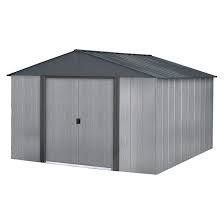 Our top pick for the best storage shed is the yardstash iv: Arrow Sheds Storage Shed 10 X 10 Driftwood Steel Grey Dw1010hg Rona