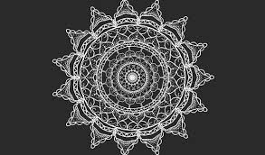 Black And White Computer Background Black And White Mandala Computer Background Digital Download Etsy Mandala Wallpaper Computer Backgrounds Phone Background Patterns