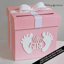 Paper mache boxes (michael's) rhineston. Baby Shower Glittered Card Box Choose Your Colors And Size Baby Shower Cards Baby Shower Box Baby Shower Card Box