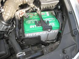 After lifting the latch, open. Honda Accord 12v Automotive Battery Replacement Guide 001