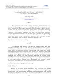 Contoh jurnal ilmiah dalam bahasa inggris | makalah dan jurnal gratis jurnal ilmiah 4. 2