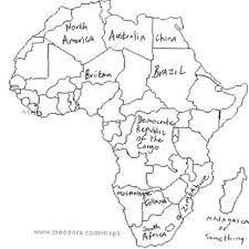 The map of africa comprises of an area of 11,730,000 square miles, africa is the second largest continent on the planet. Empty Map Of Africa Download Scientific Diagram