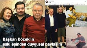 Muhittin böcek 1962 yılında antalya konyaaltı'da dünyaya geldi. Baskan Bocek In Eski Esinden Duygusal Paylasim Gundem Ileri Gazete