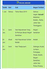 Kami senaraikan semua cuti umum bagi 2019. I Love Sarawak Kalendar Cuti Umum 2019 Boleh Plan Dah Facebook