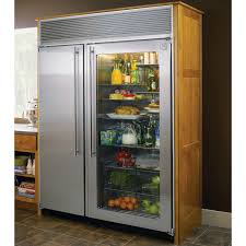 When We Live An Hour From The Nearest Grocery Store We Need A Big Fridge So We Can Stock Glass Door Refrigerator Glass Refrigerator Outdoor Kitchen Appliances