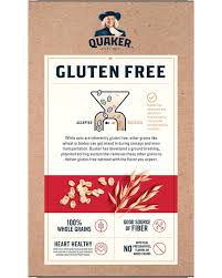 Quaker even go on to say that they can't promise that there's not going to be particles of the gluten thing grains in your oatmeal or in your oats. Gluten Free Instant Oatmeal Original Flavor Quaker Oats