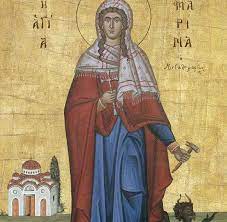 Marina was born in pisidian, antioch of pagan parents. Saint Marina The Great Martyr And Vanquisher Of Demons Mystagogy Resource Center