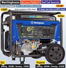 Westinghouse generators receive overwhelmingly positive reviews from their users. Best Dual Fuel Generator In Depth Review Update Aug 2021