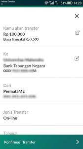 Berikut cara termudah transfer kuota internet telkomsel ke sesama pengguna lain dengan 3 cara, bisa lewat sms, aplikasi dam kode umb. Cara Transfer Saldo Di Aplikasi Permata Mobile X Emingko Blog
