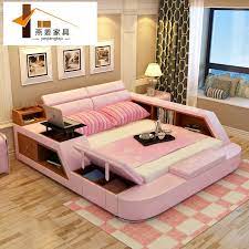 סין ריהוט חדר שינה מינימליסטי מודרני מיטה זוגית מיטת טאטאמי מיטת עור רוחב כולל 1 5 מטרים bedroom sets furniture queen bedroom furniture sets mattress bedroom