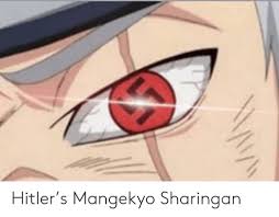 You will need to be level 250 and above, after waiting for some time, you will receive a letter by another crow before the crow disinegrates. Hitler S Mangekyo Sharingan Sharingan Meme On Esmemes Com