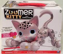 New Exclusive Zoomer Kitty Zooey Snow Leopard Spots Interactive Robot See Video Zoomer Kitty Girl Toys Age 5 Kitty